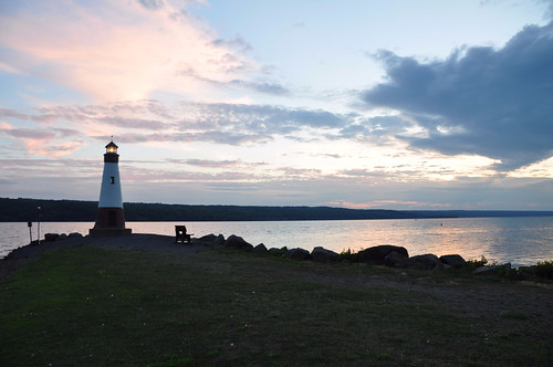 lighthouse cayugalake newyork sunset lansing upstateny nature lake