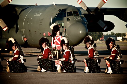 14 Wing Sunset Ceremony by Grant is a Grant, sunset nikon ceremony greenwood airforce nikkor halifax citadelhill rcaf highlanders 78th canadianfo