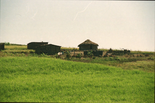 kwazulunatal south africa may 1988 rondavel round thatched hut 1998