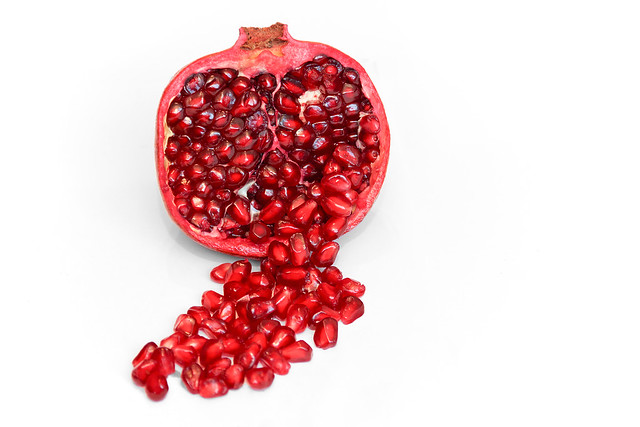 Pomegranate - spilled seeds 4
