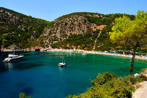 summer beach island greece skopelos sporades