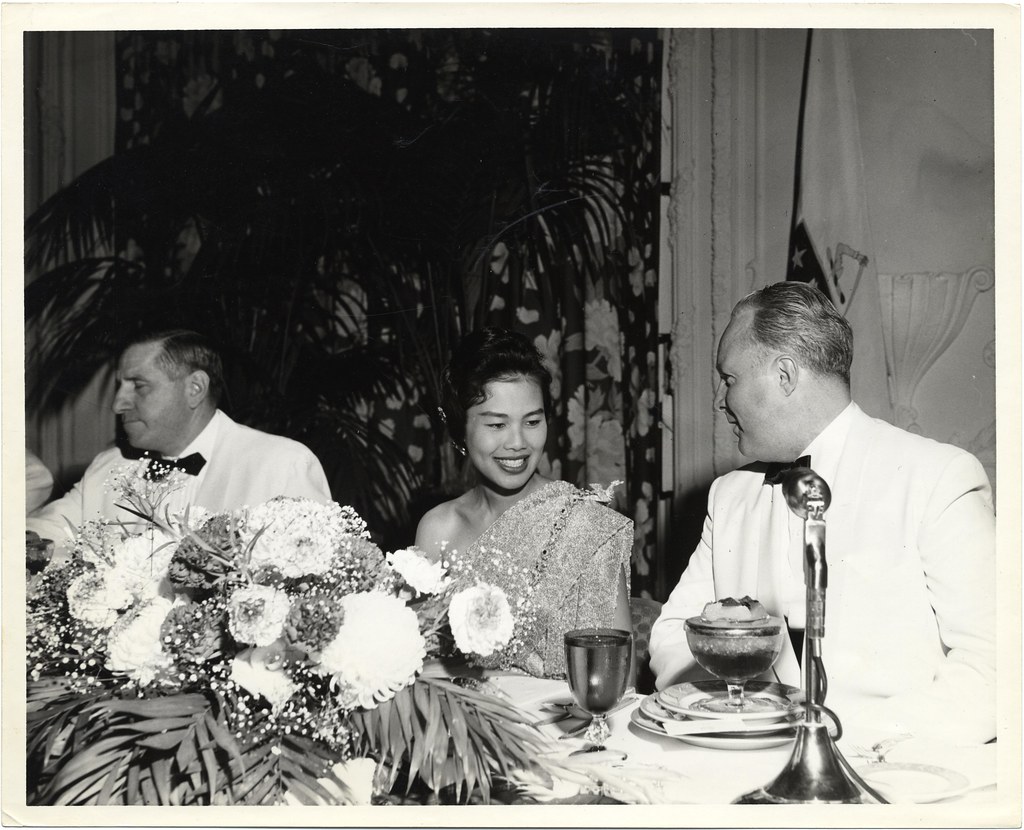 Sirikit Kitiyakara, Queen of Thailand, and Mayor John F. C… | Flickr