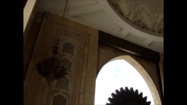 video 2-4 entrada interior Mezquita Hassan II Casablanca Marruecos