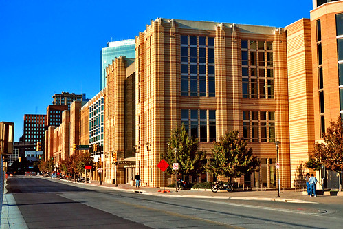 street architecture downtown cityscape texas conventioncenter fortworth