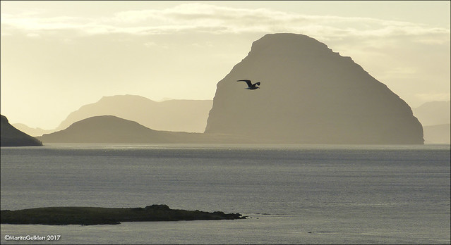 The view from Kirkjubøur to Koltur, Faroe Islands 16.04.2017