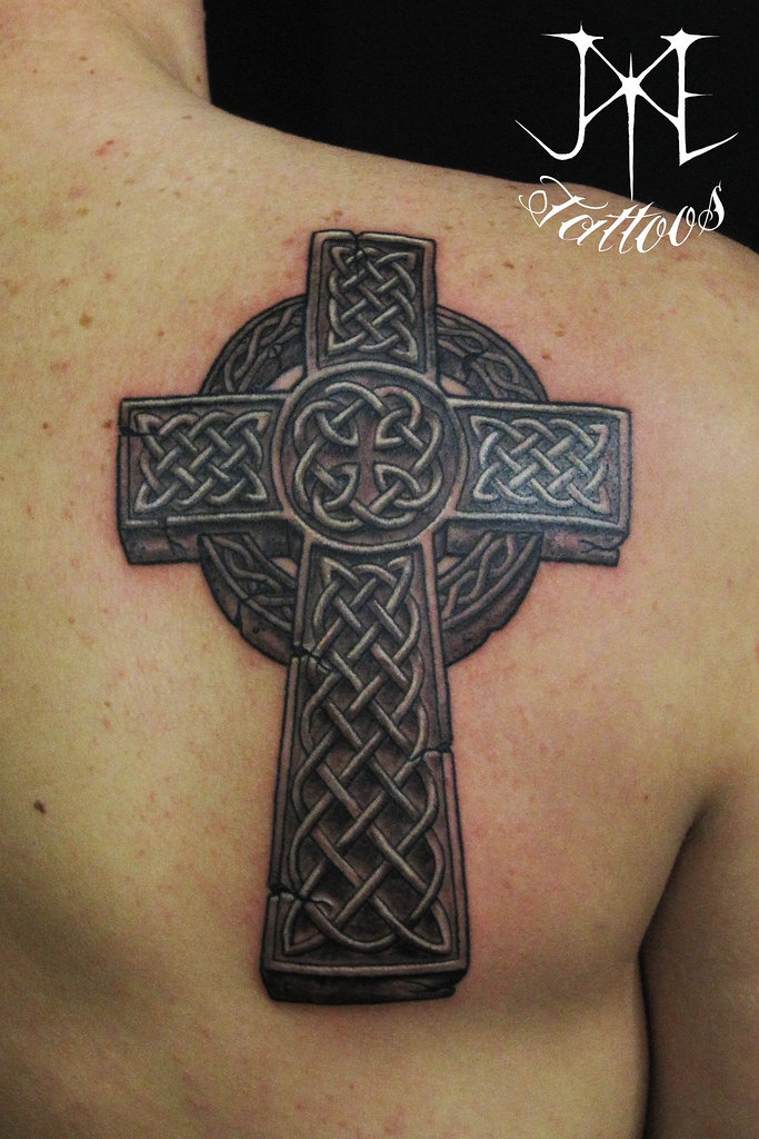 Stone Celtic Cross Tattoo  Original Artwork  hdrobeman  Flickr