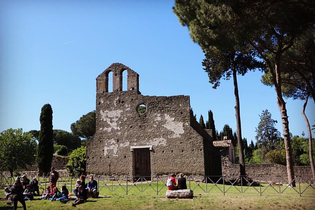 Chiesa di San Nicola a Capo di Bove nel Castrum Caetani #appiaantica #parcoappiaantica #roma #rome #visitroma #instagrammers #igersroma