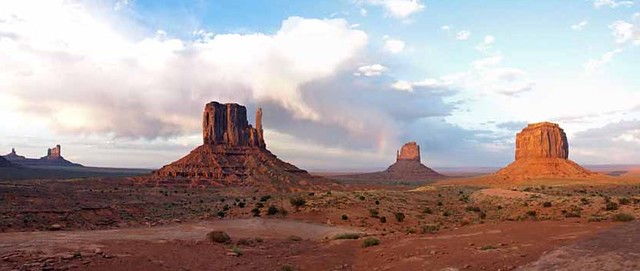 & On to Monument Valley . . . After the storm.