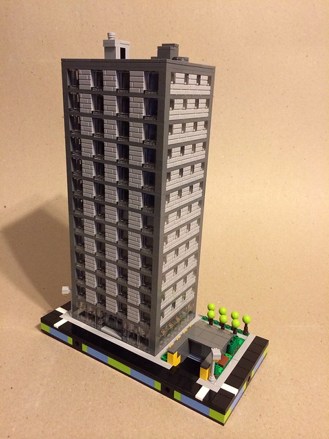 Micro Lego Office Building W. Underground parking