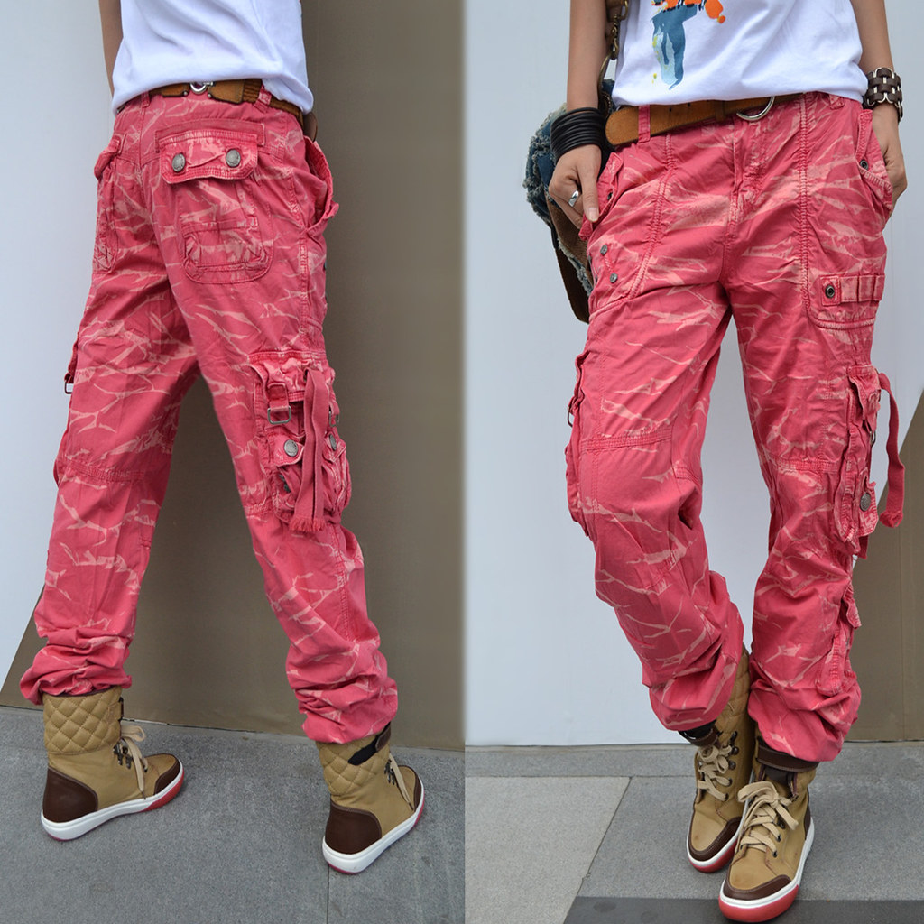Ladies du pantalon cargo décontracté | Pantalon Chino fr.thd… | Flickr