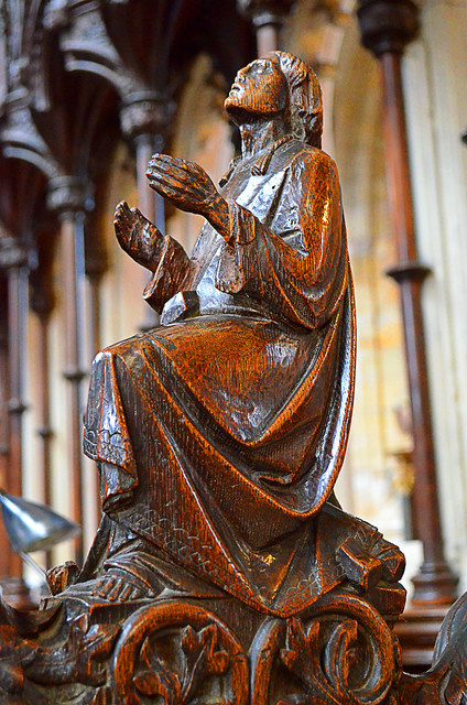 Exeter cathedral - Wood Carving