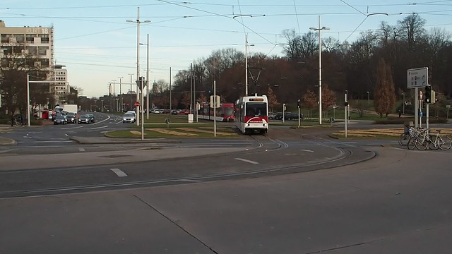 Braunschweig, Hauptbahnhof Tram Lijn 1