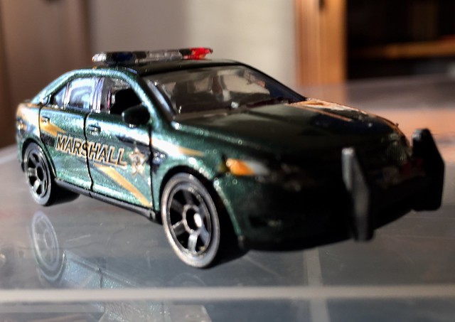 Marshall's Ford police car by Matchbox.