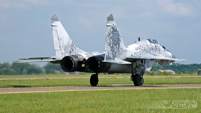 MiG-29AS (9-12A) 0921 Slovak Air Force | Kecskemet Airshow 2010