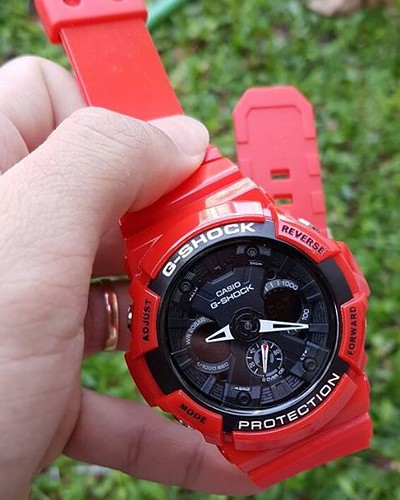 Mudah termurah terpercaya hanya bersama kiranawatch  spesifikasi case/bezel stainless steel resmi band mineral glass  SHOCK resistance diameter 4.5cm  autolight active stopwatch  fully auto calendar 12/24 hour format count down timer regular time keeping | by kiranawatch