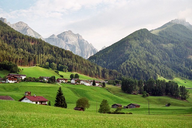 Près du village de Feichten, Kaunertal, Tyrol, Autriche.