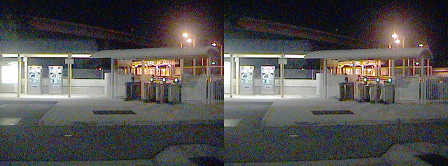 TAP machines and Turnstiles 3Deh, Metro Green Line @ Norwalk Station West, 12901 Hoxie Ave Norwalk, CA 90650 562-929-5550, enhancedHyper 3D.jpg