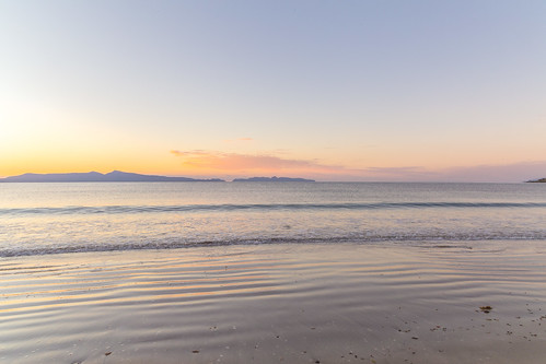 dawn hdr sunrise beach swansea tasmania australia au