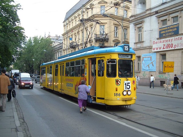 Krakow Tram 186 - Krakow, Poland
