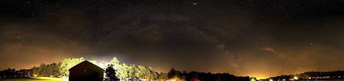 panorama stars 360 astronomy milkyway