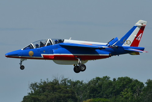 Dassault/Dornier AlphaJet A Armée de l'Air - Patrouille de France #4 F-UHRW - MSN  E166 | by Luccio.errera