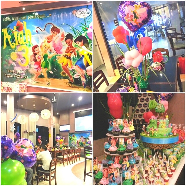 Aiah's Birthday Partee was not a success with out the help of my friends... thanks much @wilz_onvocals @ezparky  and of course @scottered your ideas and the balloons from wall decor to standee to center pieces..ikaw nah... #birthday #Partee #thankful  #fr