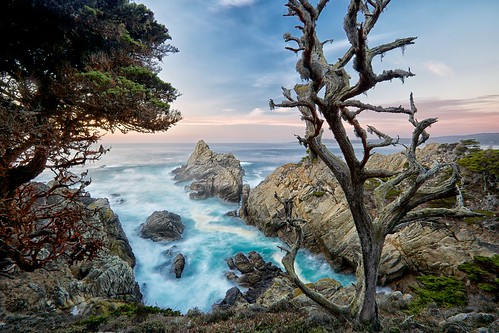 ocean california sunset seascape landscape coast pacific bigsur shore headlands inlet cypress montereycypress pointlobos carmelbay pointlobosstatereserve