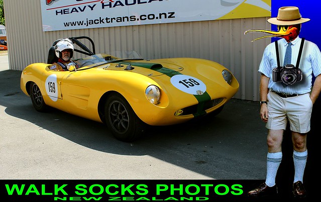 Walk socks Photos  old classic racing car 7