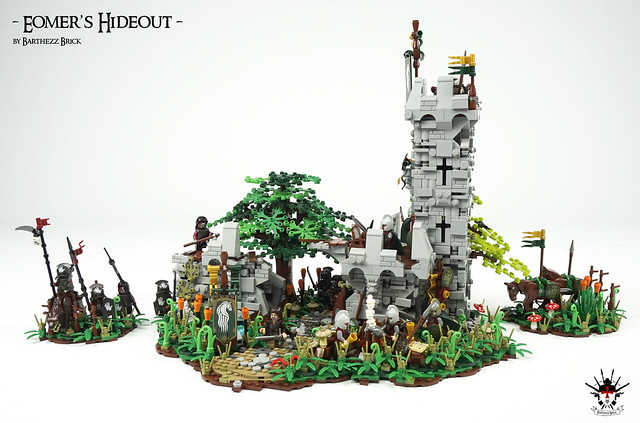 Lord Of The Rings: Eomer's Hideout -  by Barthezz Brick 2