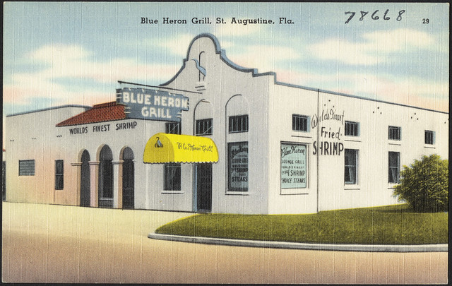 Blue Heron Grill, St. Augustine, Florida