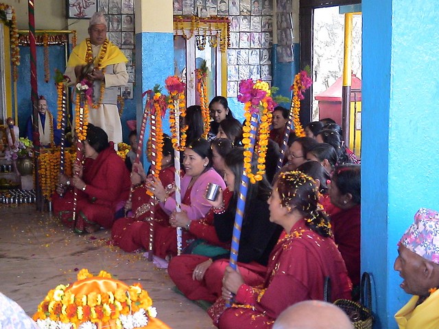 cérémonie chez les Brahmanes
