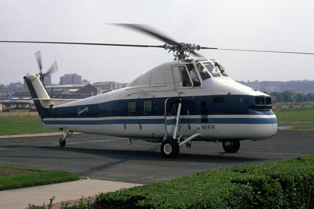 Sikorsky S-58T N8478 Paris Heliport, Issy-les-Moulineaux 2… | Flickr