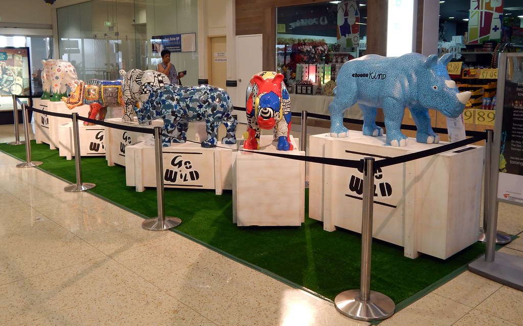 Rhino Display, Roselands Shopping Centre, Roselands, Sydney, NSW.
