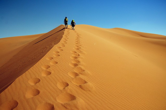 in the desert - Marokko
