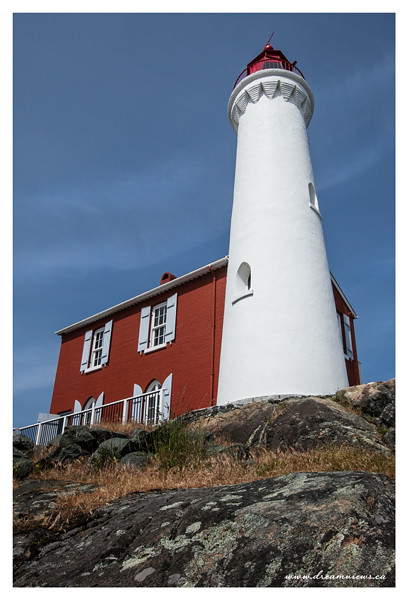 Lighthouse at Fort Rodd, BC.