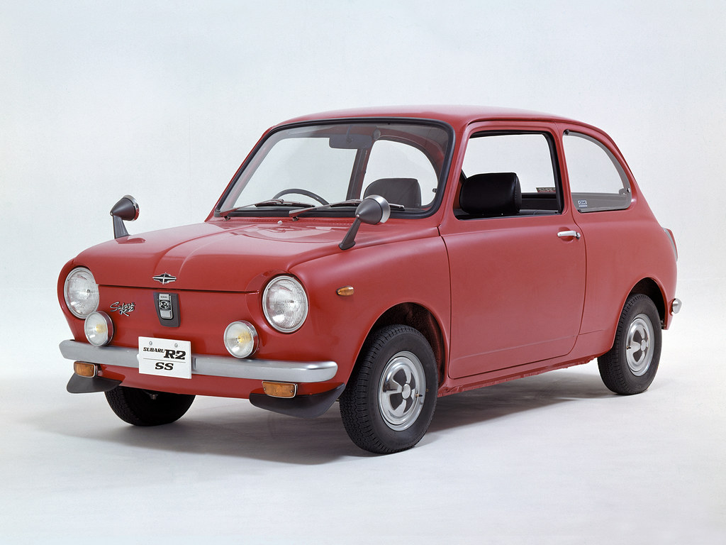 Subaru R2 Ss 1969 Subaru R2 SS Coupe Press Photo - Japan | This is a Suba… | Flickr