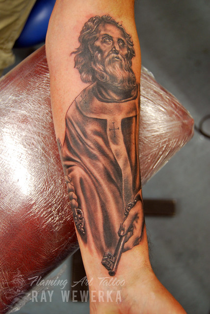 Saint Peter Tattoo