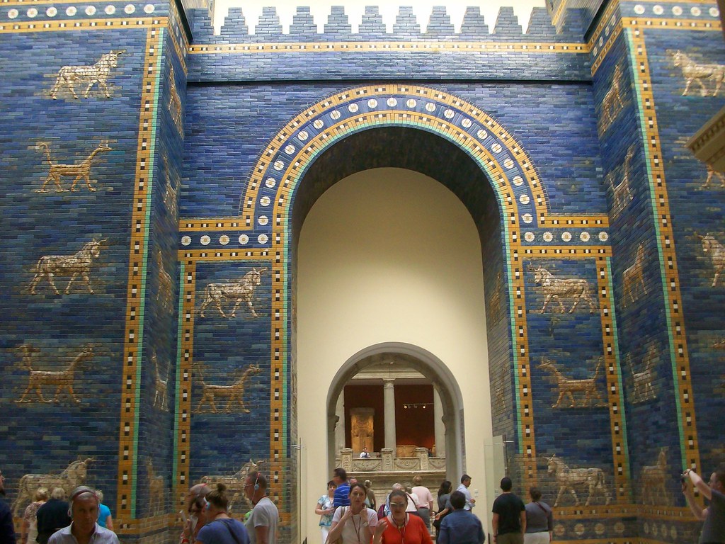 100_0724 | Tiled interior artwork, from Babylonian era i bel… | Flickr