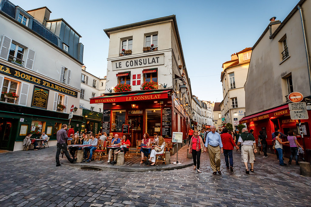 Le Consulat Cafe in Montmartre, Paris ,France | Montmarte is… | Flickr