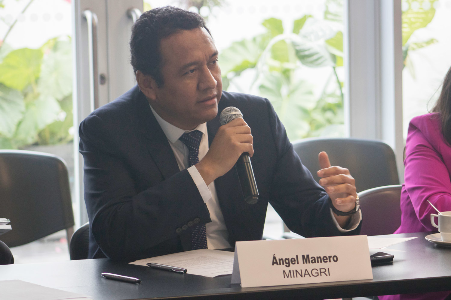 Ángel Manero, director general de la Dirección General de Negocios Agrarios del Ministerio de Agricultura y Riego.