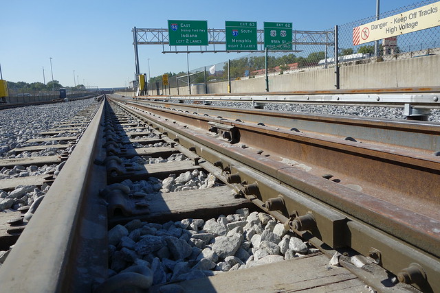 CTA Red Line South tracks