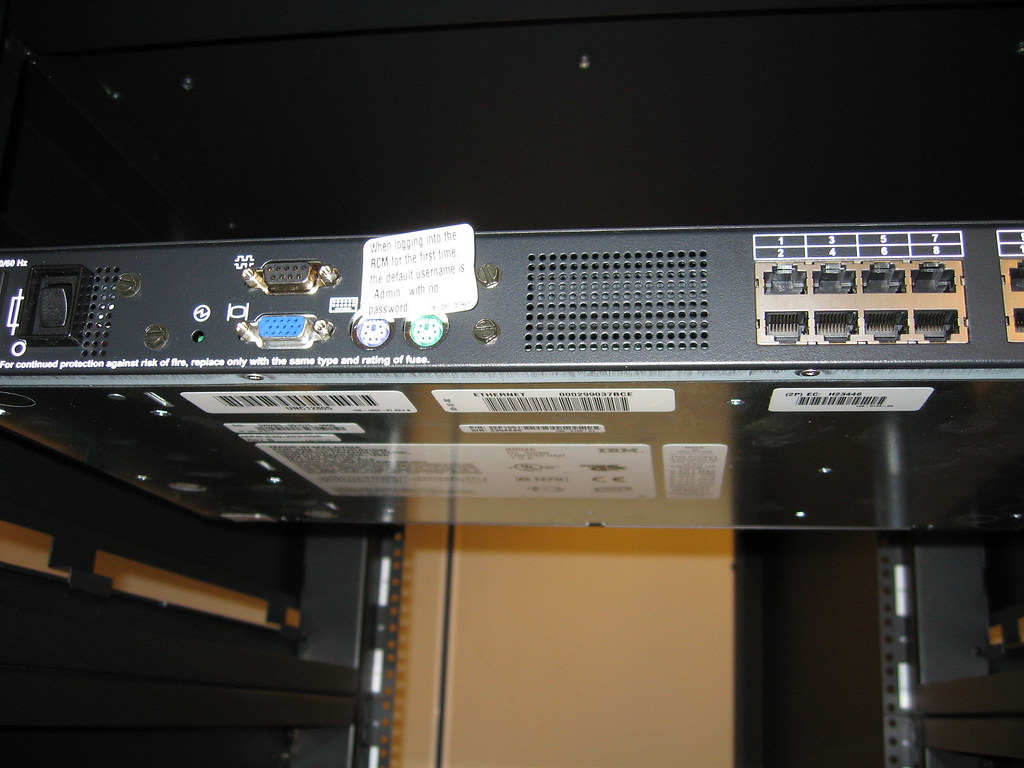 Ibmor Racks IMG_0427 | More pictures of the new IBM rack. It comes equip… | Flickr