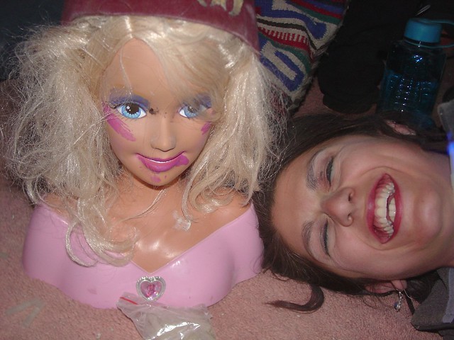 barbie exerts her mind control over esther