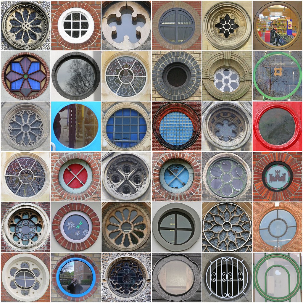 squared circle mosaic - Round Windows | Created with fd's Fl… | Flickr