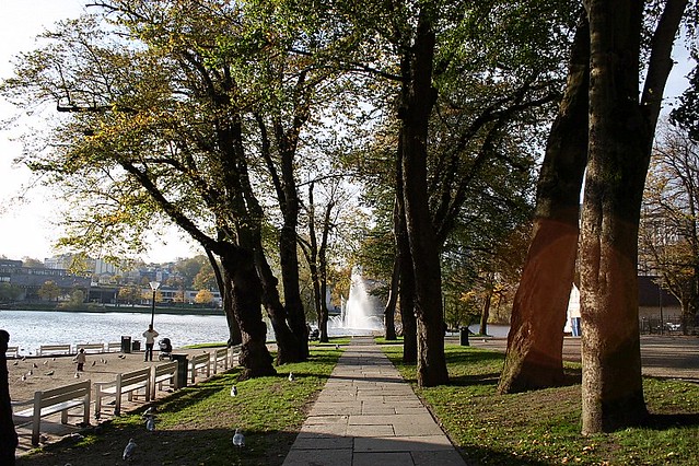 Park in Stavanger city centre