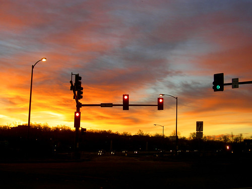 morning sky orange silhouette clouds sunrise kansascity creation samoff splendor urbannatureblog