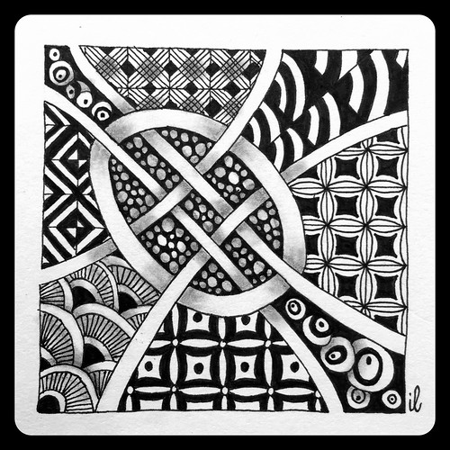 Zentangle | Black and white | Ilse | Flickr