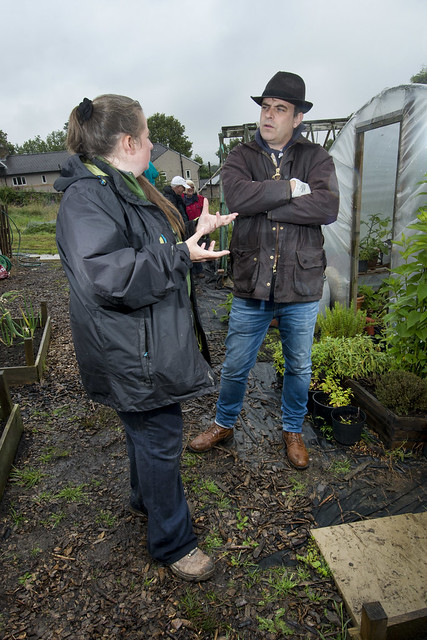 At Growing Newsome community allotment