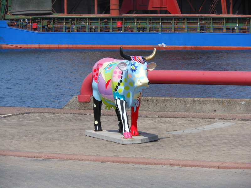 Ventspils cow parade