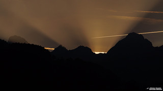 Flickr photo: # France, Haute Savoie, Aravis, Le Grand Bornand, la chaine des Aravis au petit matin.
